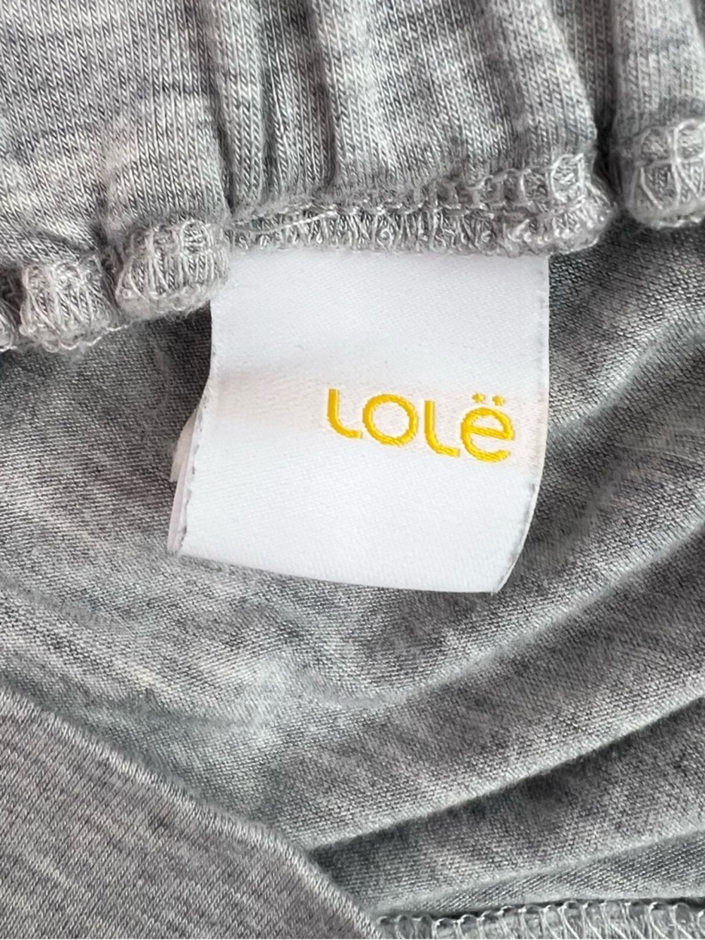 Lole skirt ribbon tie up grey Light Gray long flowy Skirt with Tie up bow - Picture 9 of 13